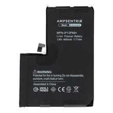 Заредете изображение във визуализатора на галерията –  AmpSentrix Basic battery for iPhone 13 Pro Max (high capacity)
