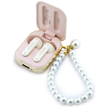 Заредете изображение във визуализатора на галерията – Wireless earphone GUESS TWS Pearl Strap GUE005292 pink
