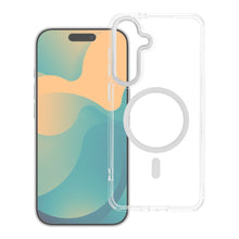 Заредете изображение във визуализатора на галерията – Case for Samsung S25 FE / S26 FE Frame Clear Hybrid Mag Cover compatible with MagSafe transparent
