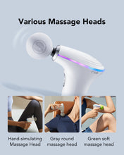 Заредете изображение във визуализатора на галерията – SKG F5-EN massage gun for the whole body - white
