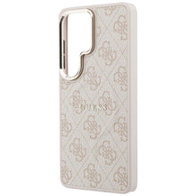 Заредете изображение във визуализатора на галерията – GUESS case for SAMSUNG S26 Ultra GUHMS26LP4MSEGCP (4G Embossed Ring MagSafe) pink
