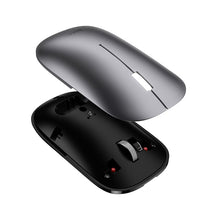 Заредете изображение във визуализатора на галерията – Wireless mouse dual-mode (Bluetooth, 2.4G) 1600 dpi Hoco GM43 grey
