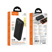 Заредете изображение във визуализатора на галерията – Powerbank Hoco 20000 mAh QC 22,5W+PD 20W LED J172A black
