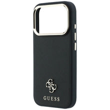 Заредете изображение във визуализатора на галерията – Case for IPHONE 18 Pro Max/17 Pro Max compatible with MagSafe (Saffiano Small 4G &amp; Classic Logo) back
