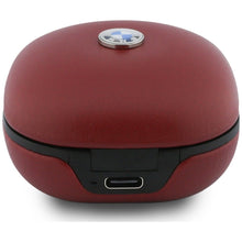 Заредете изображение във визуализатора на галерията – Wireless earphone ENC BMW TWS Leather Metal Logo BMW001139 red
