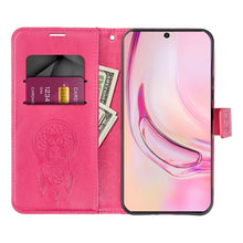 Заредете изображение във визуализатора на галерията – MEZZO Book case for MOTOROLA G06 dreamcatcher magenta
