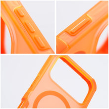 Заредете изображение във визуализатора на галерията – Case for iPhone 18 Pro / 17 Pro Forcell F-Protect BumperX Premium compatible with MagSafe orange
