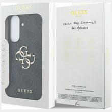 Заредете изображение във визуализатора на галерията – GUESS case for SAMSUNG Galaxy A37 GUHCSA374GMGGR (4G Big Metal Logo) black
