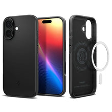 Заредете изображение във визуализатора на галерията – SPIGEN case THIN FIT MAG compatible with MagSafe for IPHONE 17 black
