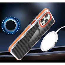 Заредете изображение във визуализатора на галерията – FIBER Case comapitble with MagSafe for SAMSUNG A56 5G orange
