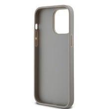 Заредете изображение във визуализатора на галерията – Original Case DKNY hardcase Leather Mono Stripe &amp; Metal Logo DKHCP14LPRTHSLE for Iphone 14 Pro beige
