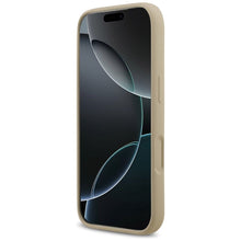 Заредете изображение във визуализатора на галерията – KARL LAGERFELD case for IPHONE 17 Pro compatible with MagSafe KLHMP17LSKIGROW (Silicone W/ KL Sketch &amp; Logo) brown
