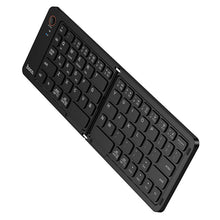 Заредете изображение във визуализатора на галерията – Wireless keyboard folded QWERTY Hoco GM71 black
