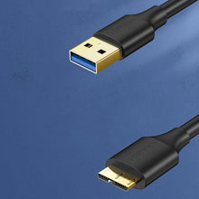 Заредете изображение във визуализатора на галерията – Ugreen US130 10840 USB-A 3.0 - micro USB-B cable 0.5m - black
