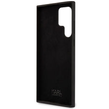 Заредете изображение във визуализатора на галерията – Karl Lagerfeld Silicone Choupette case for Samsung Galaxy S24 Ultra - black
