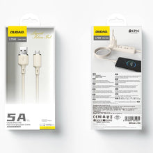 Заредете изображение във визуализатора на галерията – Dudao L7SM USB-A - micro USB cable 5A 1m - beige
