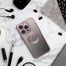Заредете изображение във визуализатора на галерията – Case GLAM for IPHONE 17 rose pink
