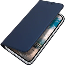 Заредете изображение във визуализатора на галерията – DUX DUCIS wallet case SKIN PRO for IPHONE 16e blue
