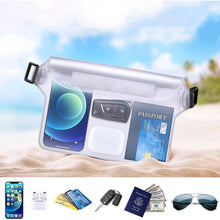 Заредете изображение във визуализатора на галерията – Tech-Protect Waterproof Pouch waterproof hip bag IPX8 - gray
