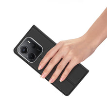 Заредете изображение във визуализатора на галерията – DUX DUCIS wallet case SKIN PRO for REDMI NOTE 14 4G (163,25mm) black

