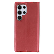 Заредете изображение във визуализатора на галерията – Smart Magneto Case for Samsung Galaxy M15 5G burgundy
