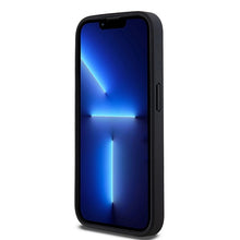 Заредете изображение във визуализатора на галерията – Original Case DKNY hardcase Leather Mono Stripe &amp; Metal Logo DKHCP15LPRTHSLK for Iphone 15 Pro black
