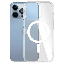 Заредете изображение във визуализатора на галерията – PanzerGlass HardCase with MagSafe Antibacterial Military Grade Certified Case for iPhone 13 Pro - Transparent
