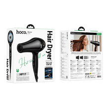 Заредете изображение във визуализатора на галерията – Hair dryer Hoco HP17 black
