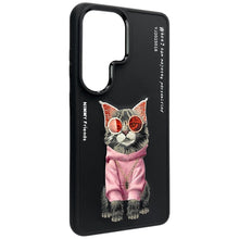 Заредете изображение във визуализатора на галерията – NIMMY case GLASSES COOL CAT for SAMSUNG S26 Ultra black
