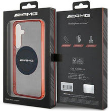 Заредете изображение във визуализатора на галерията – AMG Transparent Bicolor MagSafe case for Samsung Galaxy S24 - black
