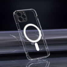Заредете изображение във визуализатора на галерията – CLEAR MAG COVER case with camera protection compatible with MagSafe and Camera Control button for IPHONE 16 PRO transparent
