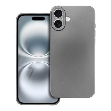 Гръб METALLIC за IPHONE 16 Plus сив