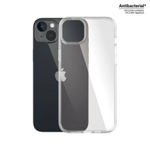 Заредете изображение във визуализатора на галерията – PanzerGlass HardCase Antibacterial Military Grade Certified Case for iPhone 14 Plus / 15 Plus - Transparent
