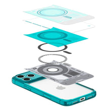 Заредете изображение във визуализатора на галерията – SPIGEN case ULTRA HYBRID compatible with MagSafe for IPHONE 17 Pro/18 Pro c-one bondi blue
