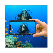 Заредете изображение във визуализатора на галерията – Case for iPhone 16 PRO Shellbox Dot waterproof MagSafe compatible black
