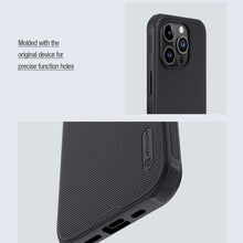 Заредете изображение във визуализатора на галерията – Nillkin Super Frosted Shield Pro Magnetic Case for iPhone 15 Pro - black
