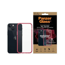 Заредете изображение във визуализатора на галерията – PanzerGlass ClearCase antibacterial case with Military Grade certificate for iPhone 13 mini - transparent and pink
