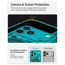 Заредете изображение във визуализатора на галерията – SPIGEN case ULTRA HYBRID compatible with MagSafe for IPHONE 17 Pro/18 Pro c-one bondi blue
