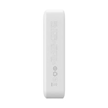 Заредете изображение във визуализатора на галерията – Baseus Magnetic Mini 20000 mAh 20W power bank - white + USB-C / USB-C cable
