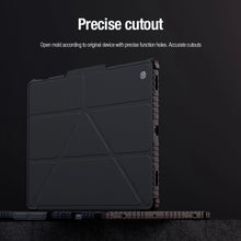 Заредете изображение във визуализатора на галерията – Nillkin Bumper Leather Case Pro case for Samsung Galaxy Tab S9+ - black
