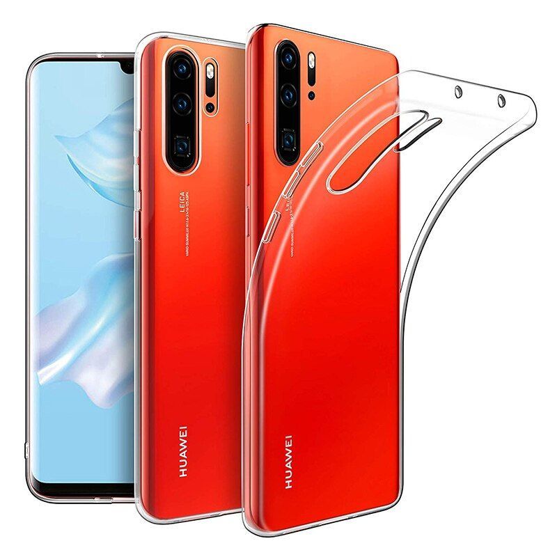 Тънък силиконов гръб 0.3мм за HUAWEI P40 Lite E прозрачен