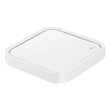 Заредете изображение във визуализатора на галерията – Samsung Wireless Charger Pad EP-P2400TWEGEU 15W inductive charger - white + mains charger
