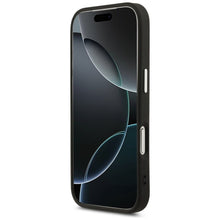 Заредете изображение във визуализатора на галерията – KARL LAGERFELD case for IPHONE 17 Pro Max compatible with MagSafe KLHMP17XPSKRSGEK (PU W/ Karl RSG Logo) black
