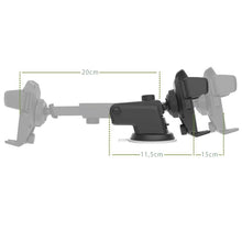 Заредете изображение във визуализатора на галерията – Tech-Protect V2 car phone holder for windshield / cockpit - black
