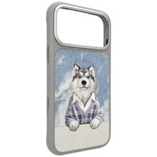 Заредете изображение във визуализатора на галерията – NIMMY case GENTLE PETS SERIES DOG compatible with MagSafe for IPHONE 18 Pro Max/17 Pro Max grey
