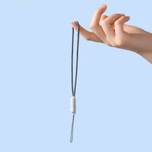 Заредете изображение във визуализатора на галерията – Lanyard for AirPods headphones / Baseus Crystal Series phone - gray
