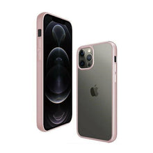 Заредете изображение във визуализатора на галерията – PanzerGlass ClearCase case for iPhone 12 Pro Max - transparent and pink
