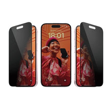Заредете изображение във визуализатора на галерията – PanzerGlass Privacy Bundle 3in1 Transparent Case + Privacy Glass + Camera Protector for iPhone 15 Plus
