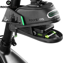 Заредете изображение във визуализатора на галерията – Rockbros C27-1 bicycle bag under the saddle - black
