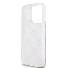 Заредете изображение във визуализатора на галерията – DKNY case for IPHONE 15 Pro DKHCP15LLCPEPP (DKNY HC Liquid Glitters W/Checkered Pattern) pink

